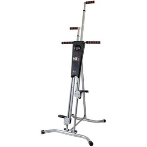 MaxiClimber Total Body Workout Made Of Durable Cold-Rolled Steel, Digital Calorie And Step Counter
